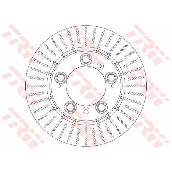 Trw Df6338 Fren Diski Arka Boxster 1996-2004 