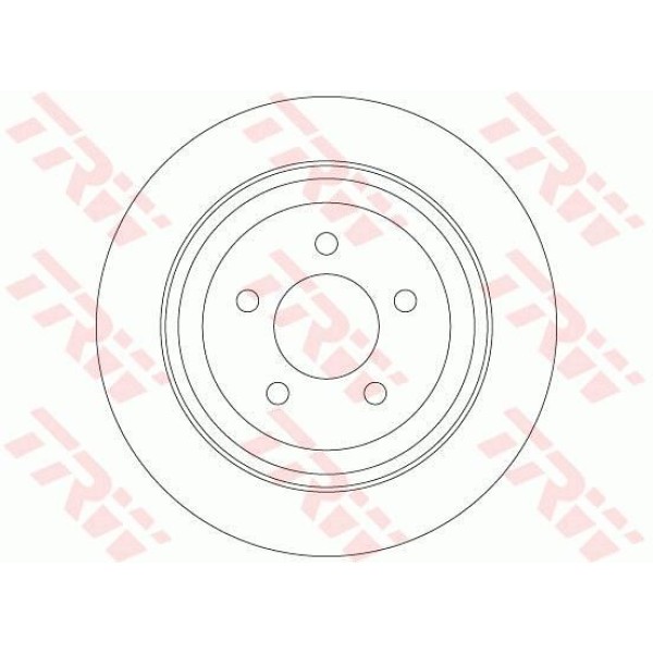 Trw Df6341 Fren Diski Arka Cherokee 08- 