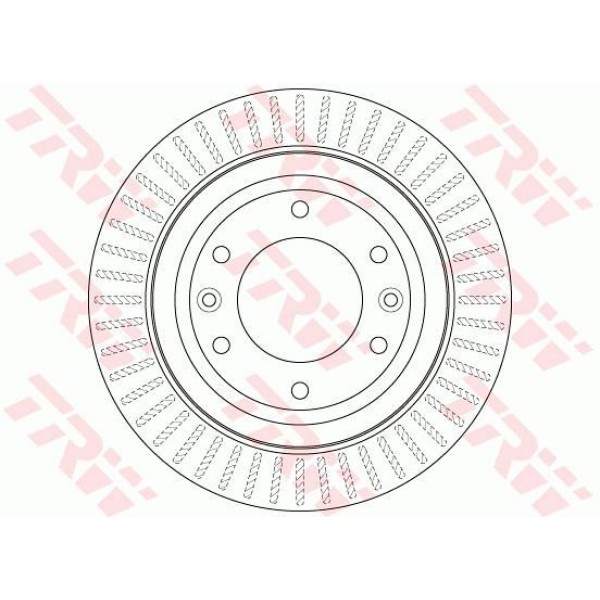 Trw Df6350 Fren Diski Arka Starex H1 08- 