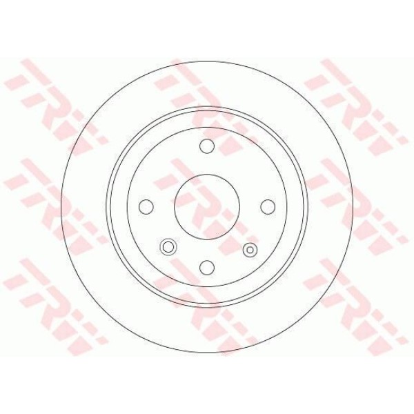 Trw Df6360 Fren Diski Arka Epıca 2005 