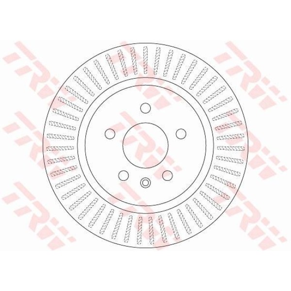 Trw Df6371 Fren Diski Arka 5D 315Mm Zafira 11- 