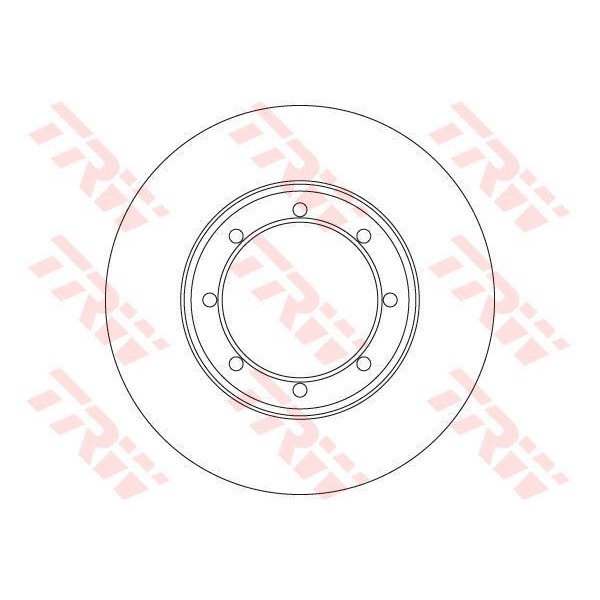 Trw Df6372 Fren Diski Arka Master III 10- 