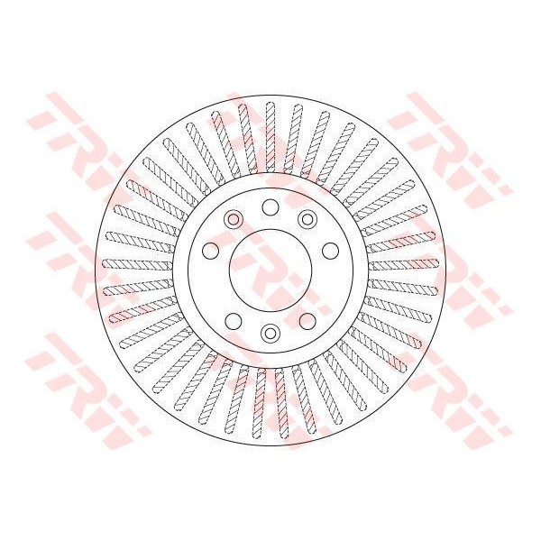 Trw Df6419 Fren Diski &Ouml;n Scudo 07- 