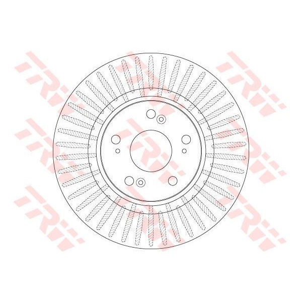 Trw Df6432S Fren Diski &Ouml;n Accord VIII 08- 