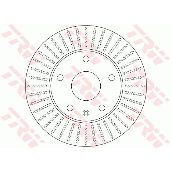 Trw Df6441 Fren Diski &Ouml;n 5D 256Mm Leganza 97-