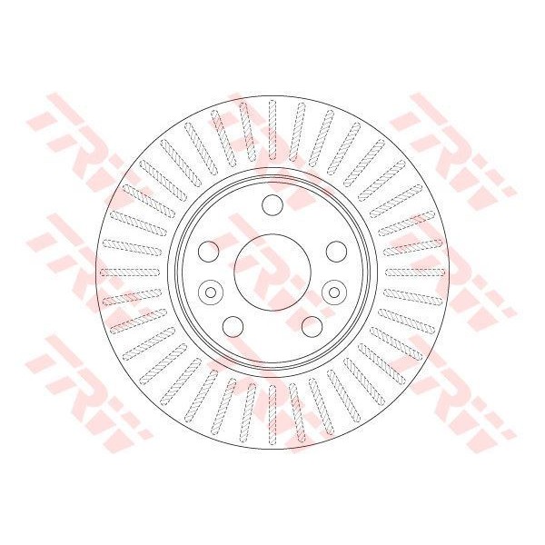 Trw Df6448 Fren Diski &Ouml;n Megane II 02- 