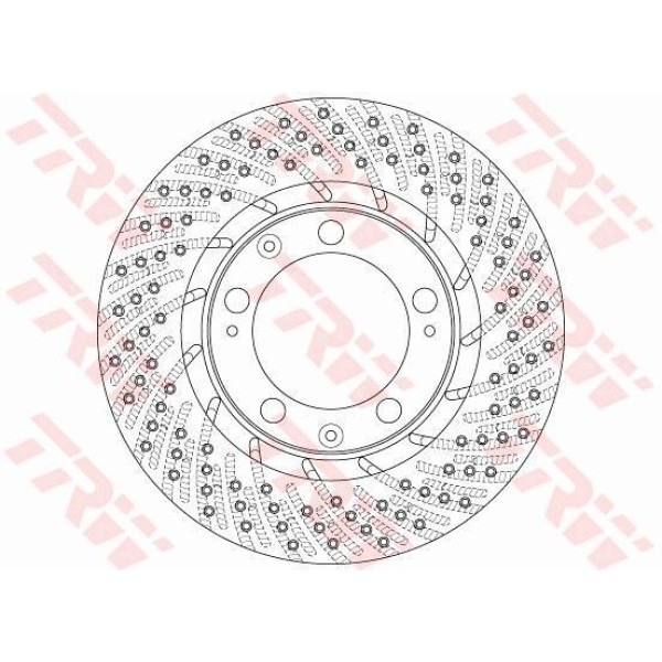 Trw Df6466S Fren Diski &Ouml;n 911 1993-1997 