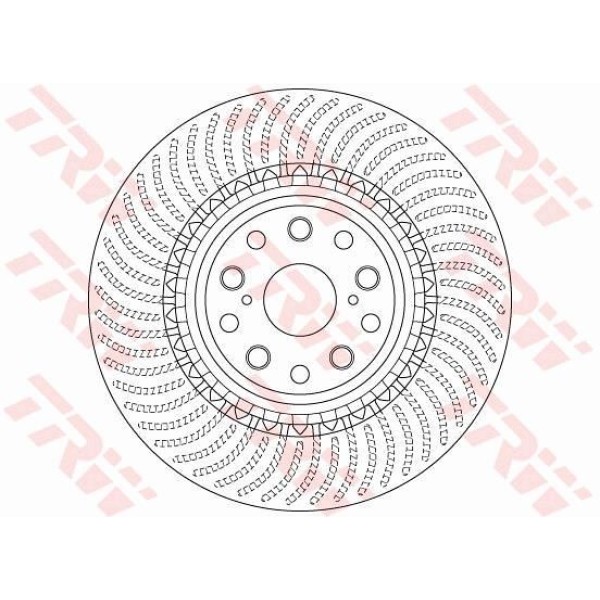 Trw Df6488S Fren Diski &Ouml;n Lexus Ls 2006 