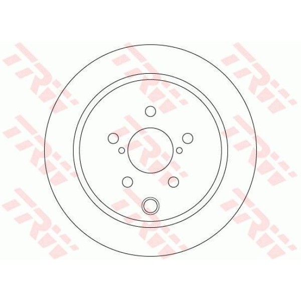 Trw Df6503 Fren Diski Arka Forester 12-
