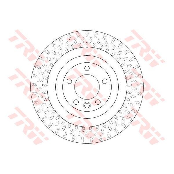 Trw Df6505S Fren Diski Arka Range Rover IV 12-