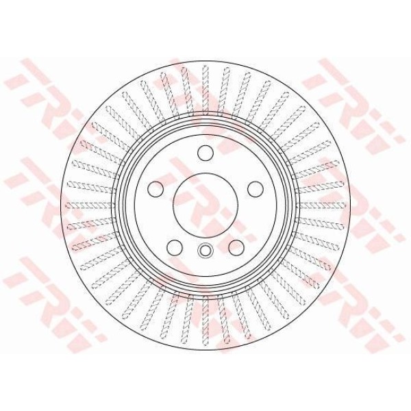 Trw Df6512S Fren Diski Arka Bmw 3 F30 F35 11-