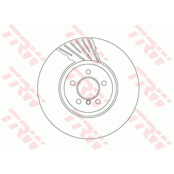 Trw Df6614S Fren Diski &Ouml;n 5D 374Mm F07 F10 F11 F06 F12 F01 F02