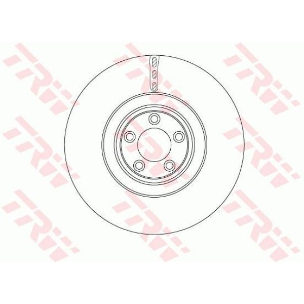 Trw Df6651S Fren Diski &Ouml;n Xf 2009-2015-Xf Sportbrake 2013-2014-Xj 2009 Xk 2009-2014 