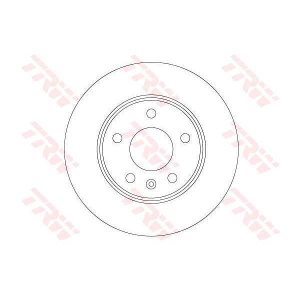 Trw Df6915 Fren Diski Arka Zafira B A05 2006- 