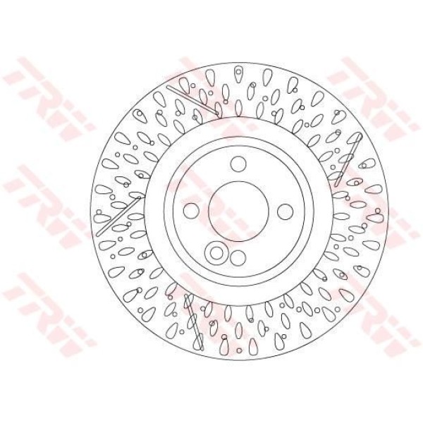 Trw Df6930S Fren Diski &Ouml;n Aks Cooper 2009-2015 