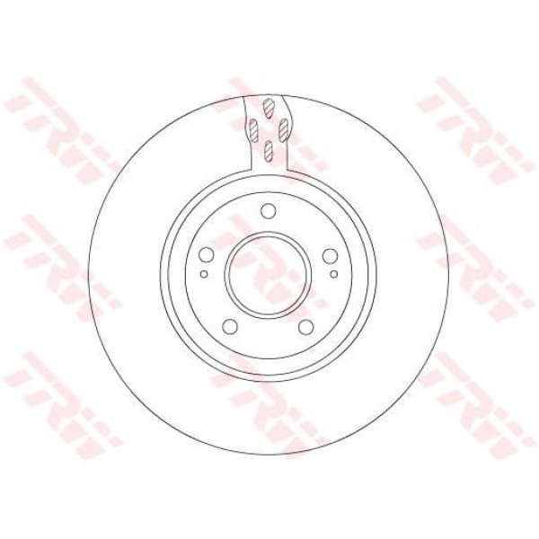 Trw Df7302S Fren Diski &Ouml;n Lancer Vıı 2001-2007 
