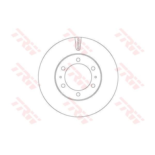 Trw Df7827S Fren Diski &Ouml;n Hilux Vıı Pick Up 2007 