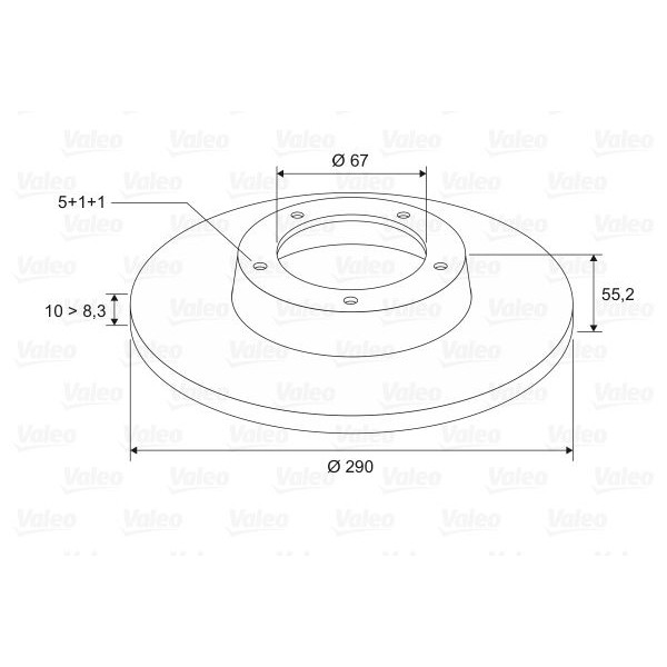 Valeo 186469 Fren Diski (Arka) (X2) Mb Classe C (W203) 1.8 Cgı. 1.8 İ. 2.0 İ. 2.1 Cdı. 2.3 İ. 2.6 İ. 2.7 Cdı. 3.0
