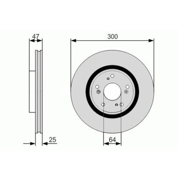 Valeo 197379 Fren Diski &Ouml;n Civic VIII HB Type- 