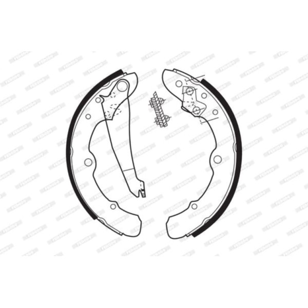 Ferodo Fsb273 Arka Fren Balatası Pabuc Vw Passat Passat Varıant 89-97