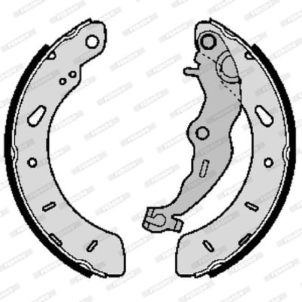 Ferodo Fsb4164 Arka Fren Balatası Pabuc B-Max 12- Focus III 1.0 1.5TDCI 1.6Tı 11- Transit Courıer 1.5TDCI 1.6TDCI 14- 