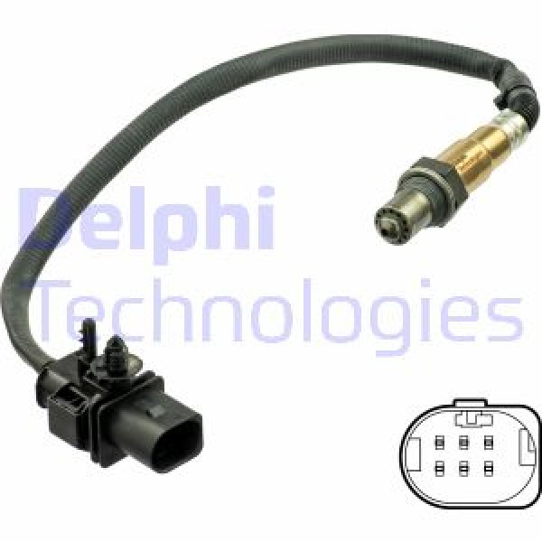 DELPHI ES21078-12B1 Oksijen Sensörü Renault Captur 13- CLIO IV 12- Grand Scenic 09- Megane III 09-15