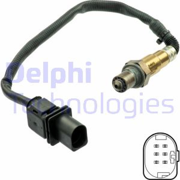 DELPHI ES21098-12B1 Oksijen Sensörü 2008-208-301-308-3008-5008-Partner-Rifter-Berlingo-Z19Dtl Z19Dth