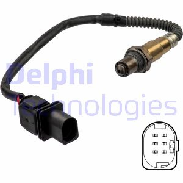 DELPHI ES21156-12B1 Oksijen Sensörü Golf V Passat 1,6Fsı Otomatik Blf 