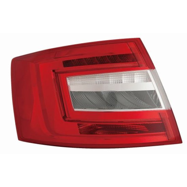 DEPO 665-1941L-UE Stop Lambası Sol Octavia 17- Bm Led`Lı