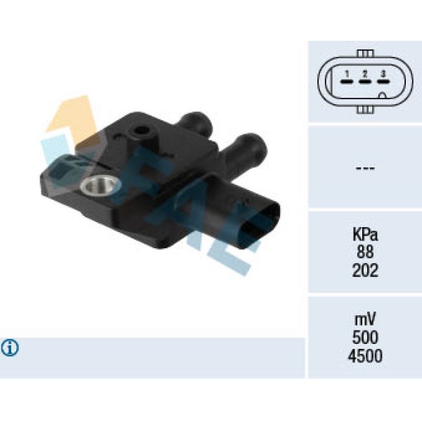 FAE 16144 Egzoz Basınç Sensörü Bmw N47N F10 F20 F30 E60 E90 08-16