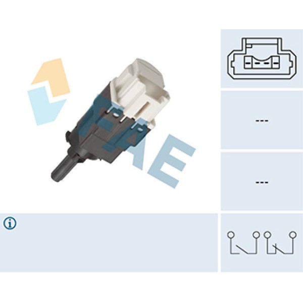 FAE 24893 Fren Pedal Müşürü CLIO IV Captur Dokker Lodgy Duster 