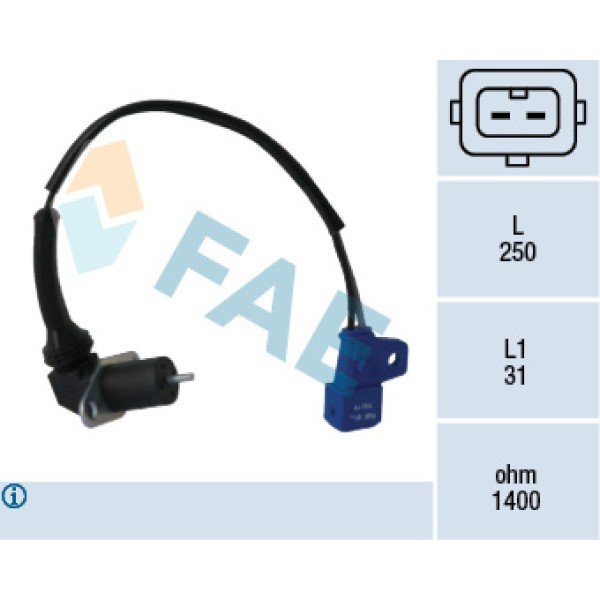 FAE 79079 Krank Sensörü Range Rover II 94-02 Discovery I 89-98 
