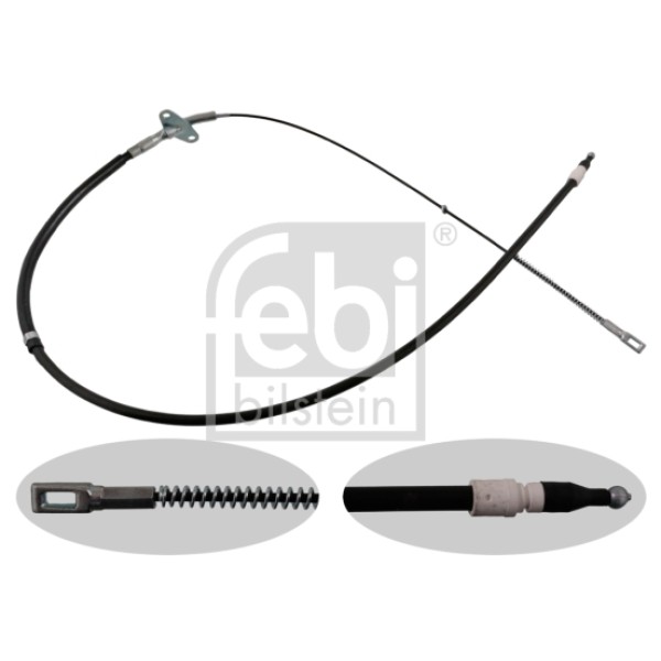 FEBI 10594 El Freni Teli T 2 (Model 611) 97-00 Kutu İçi Adet 1