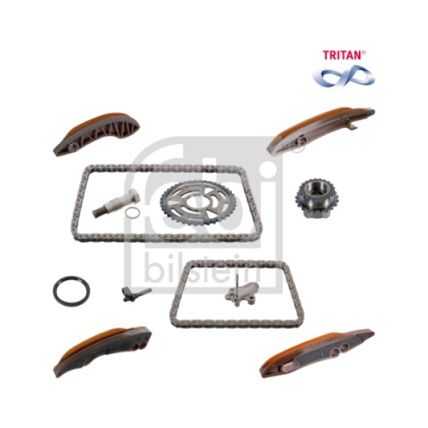 FEBI 174020 Eksantrik Zincir Seti Bmw