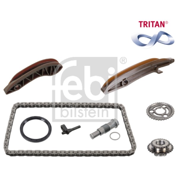 FEBI 177770 Eksantrik Zincir Seti Bmw B37 B47 B57 N47 M57 N57 F10 F20 F30 F80 G20 G30 E82 E88 F22 F4 