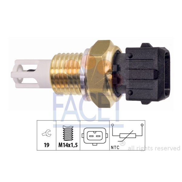 FACET 104016 Emme Hava Sıcaklık Sensörü Brava Marea Palio 1.6