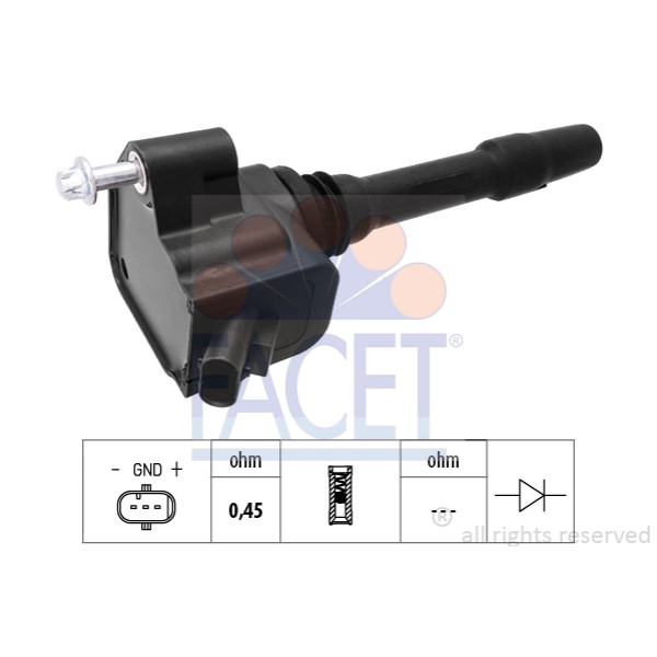 FACET 96532 Ateşleme Bobini Bmw F20 F21 F22 F45 F46 F30 F31 