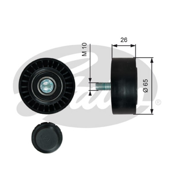 GATES T36766 V Kayış Gergisi 14- C-Seri (W205-S205) 