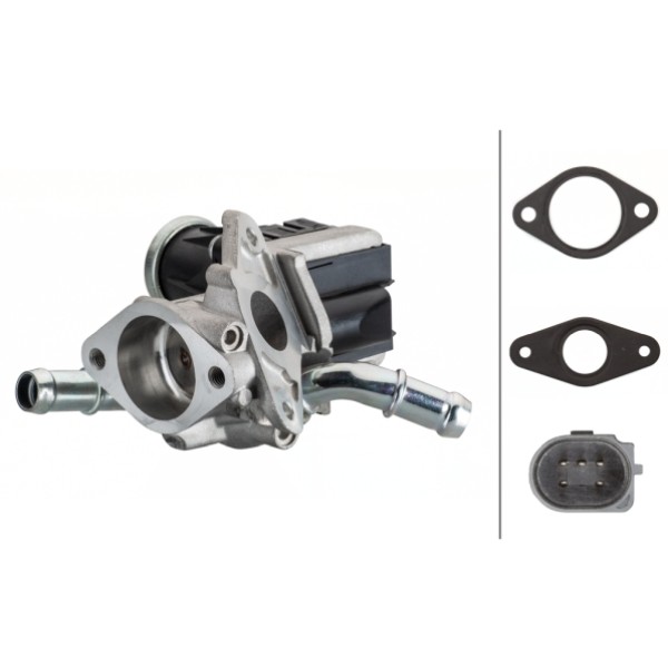 HELLA 6NU010171-901 EGR Valfi (Borulu Yenı Tıp) Transit V347 2,4TDCI / 3,2TDCI 10-14 