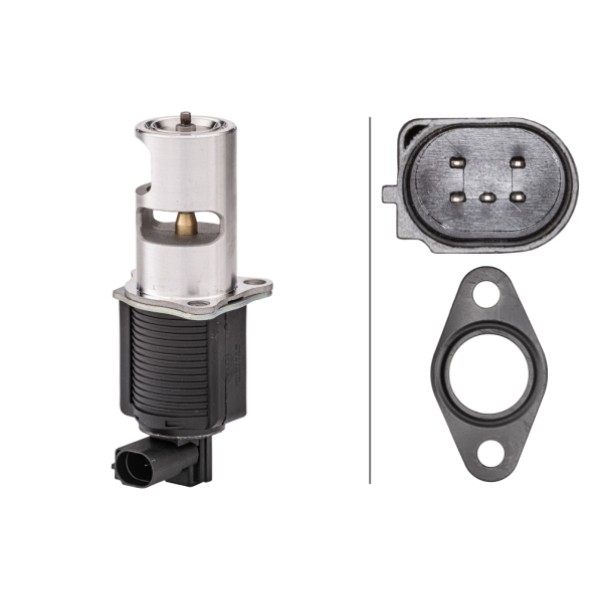 HELLA 6NU014864-481 EGR Valfi K9K CLIO II Kangoo Megane II 1,5 DCI Laguna 2.2 -G9T G9U Master II Mov 