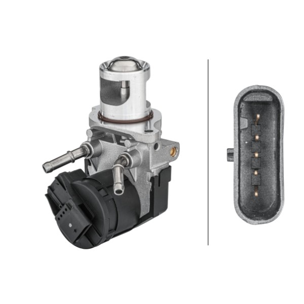 HELLA 6NU014864-681 EGR Valfi Bmw N47 D16 D20 B47 D20 B37 D15 E87 E90 F10 F20 F30 F01 E84 E83 E70 E7 