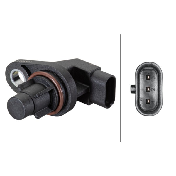 HELLA 6PU013122-741 Eksantrik Mili Konum Sensörü W176 12-18 W246 11-18 W205 15- W222 14- Vito W447 1