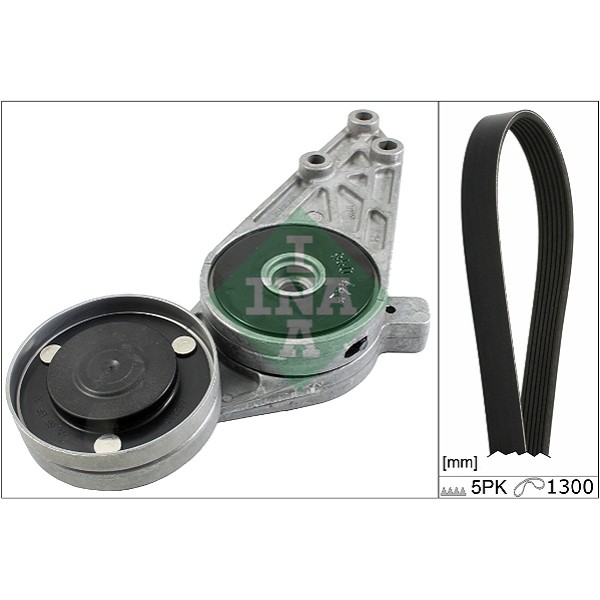 INA 529009610 V Kayış Seti Passat-A4-A6 97-04 Alz-Awt-Adr-Aeb 1	6-1	8 T 533 0077 30 - 5Pk1300