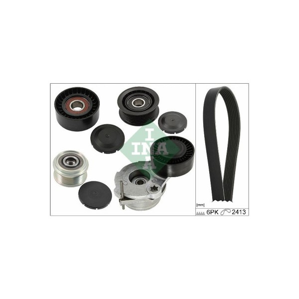 INA 529048410 Kanallı Kayış Seti A4 11-15 A5 11-17 A6 12-18 A7 10-18 Q5 12-17 Macan 14-18 3.0TDI Cdu