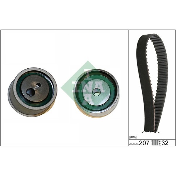 INA 530043010 Triger Seti (207) Kia Sportage 2.7 04-/Tucson 2.7 04- 