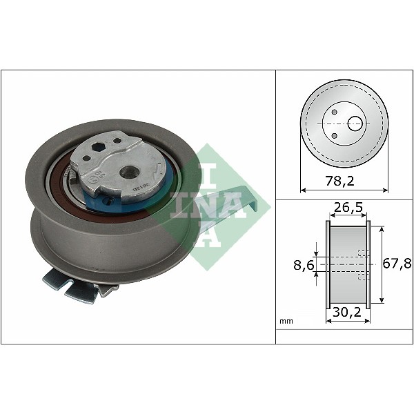 INA 531096210 Triger Seti Gergi Rulmanı Arteon Caddy Golf VIII Passat Tiguan T-Roc A3 A4 A5 A6 A7 Q2 