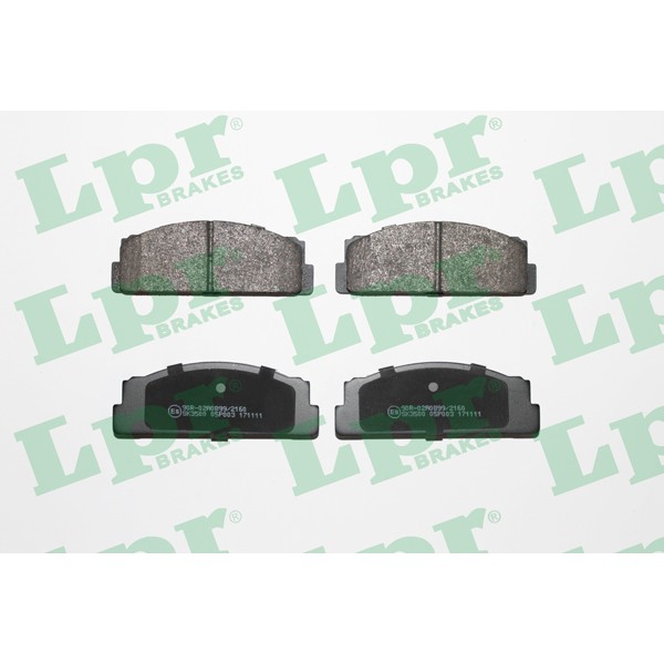 LPR 05P003 Fren Balatası Ön M124 M131