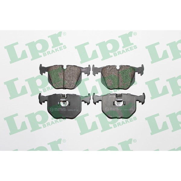 LPR 05P1231 Fren Balatası Arka (123Mm) E83×5 3.0I.4.4I 00-