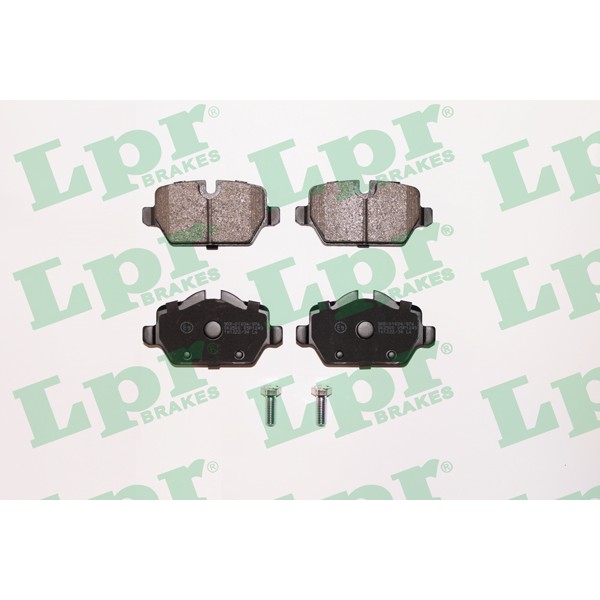 LPR 05P1249 Fren Balatası Arka (95Mm) E87 1 Serisi 04- 