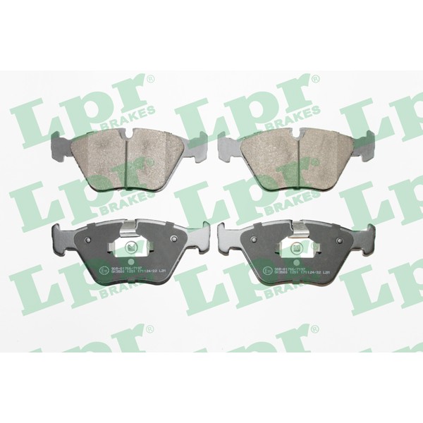 LPR 05P1251 Fren Balatası Ön Bmw E46-2.5Cc 3.0Cc E83 Z4 E85 E86 Mg Zt- T 260 T 190 T 180 Zt 260